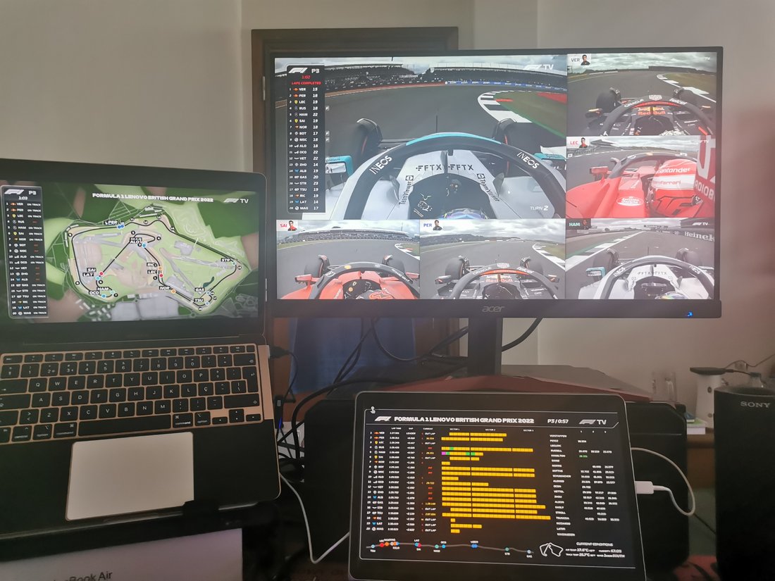 avada's viewing setup