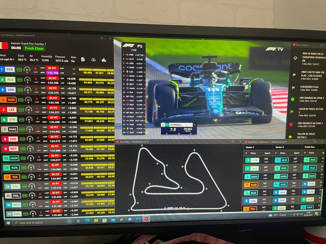 Buick7's viewing setup