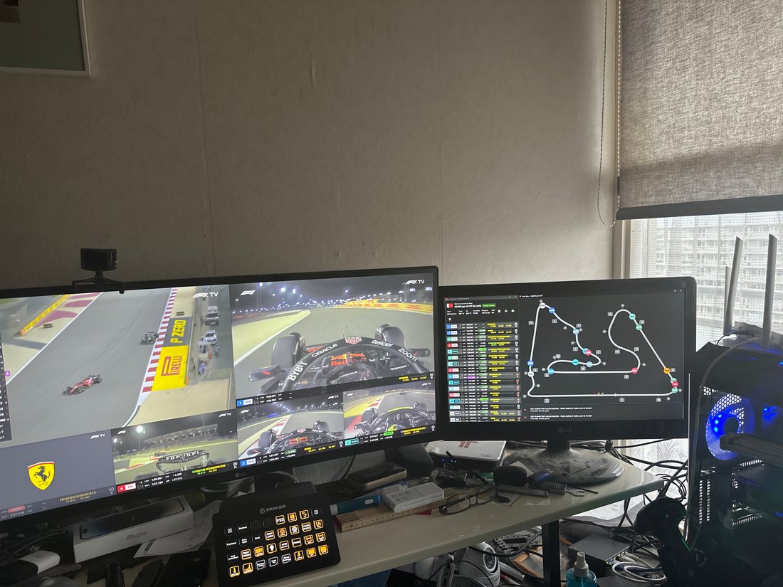 Crawlerguy's viewing setup