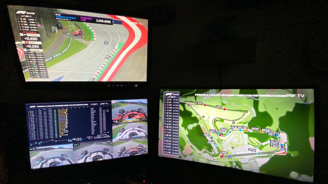 MiSeRy's viewing setup