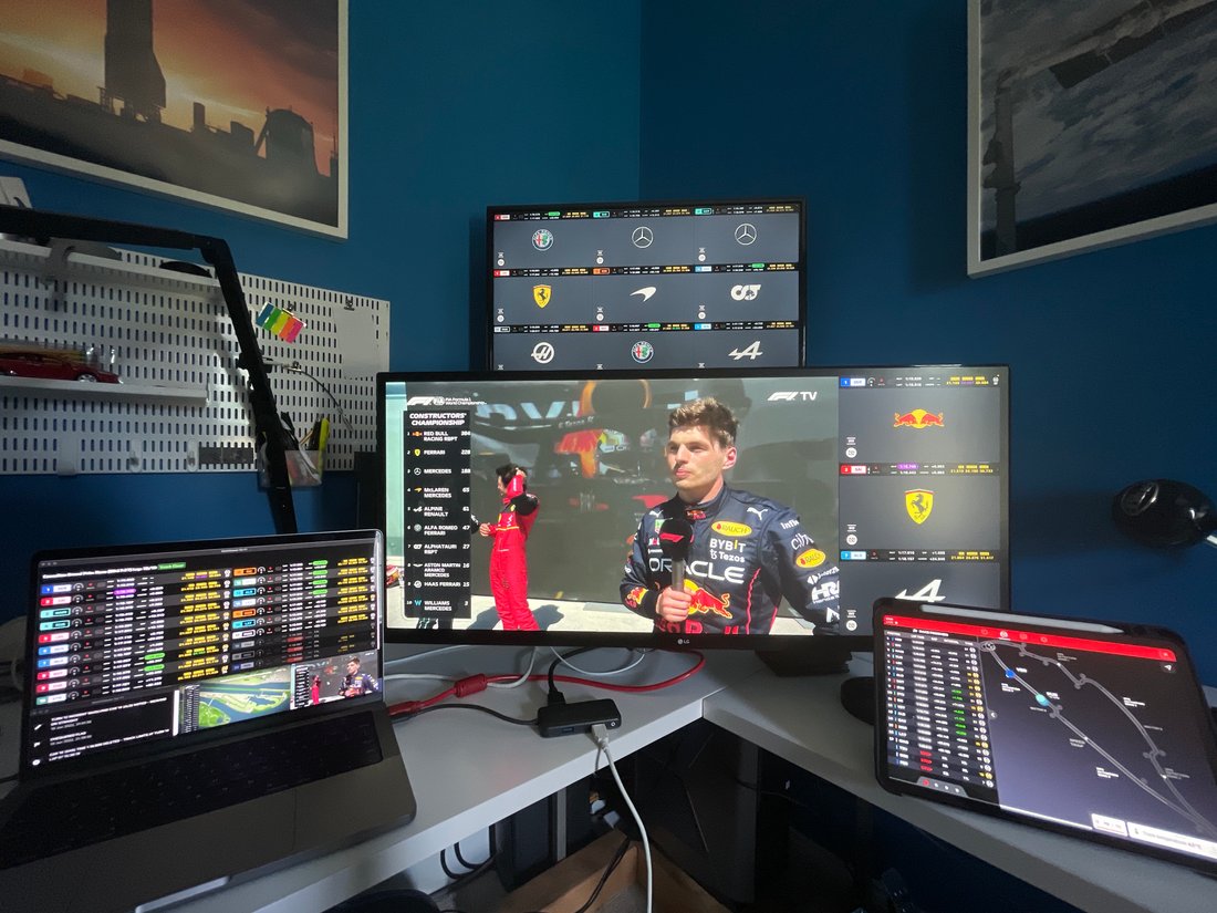 The Kerbal King's viewing setup